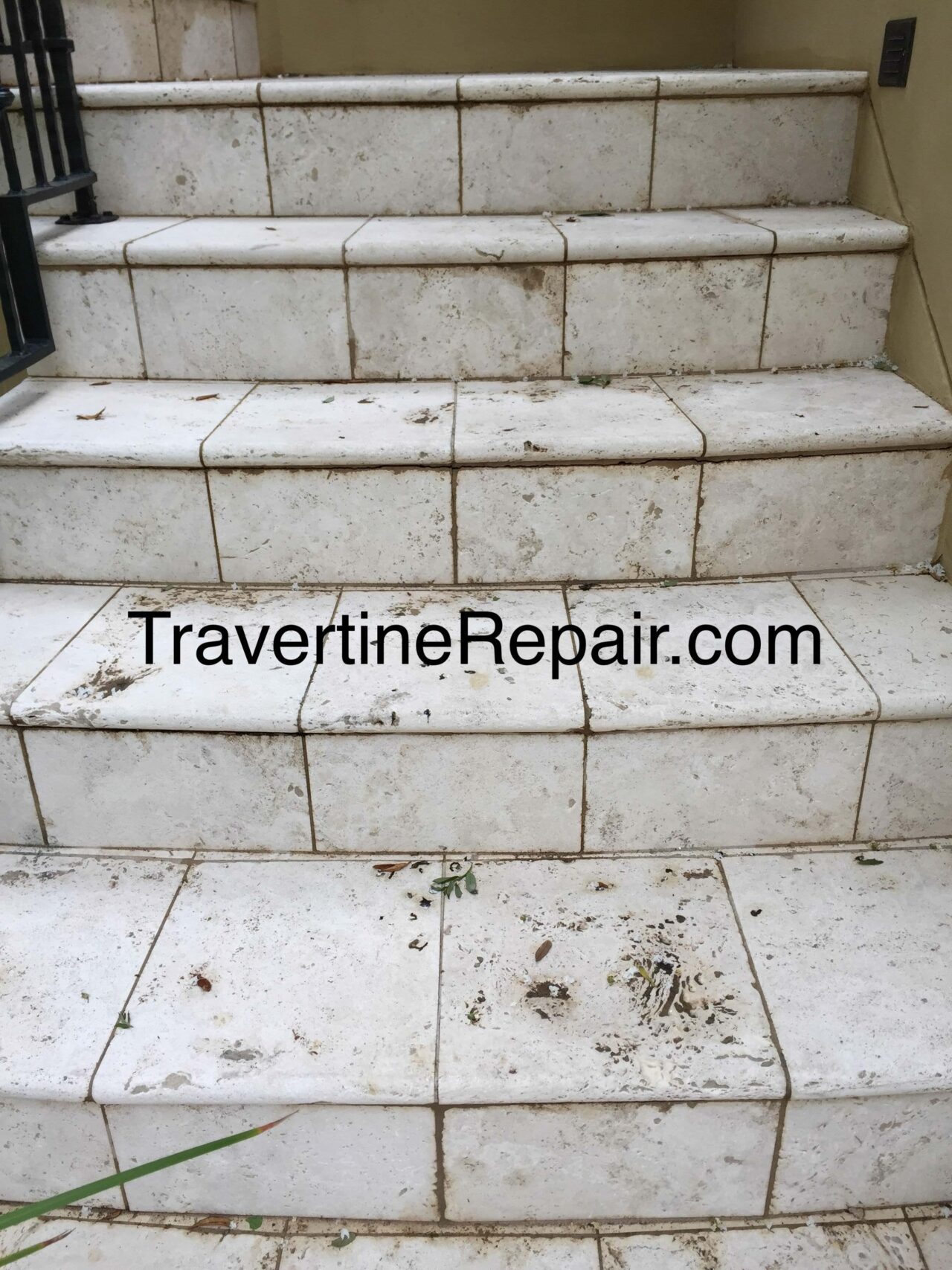 Travertine Patio Repairs Paver Sealing