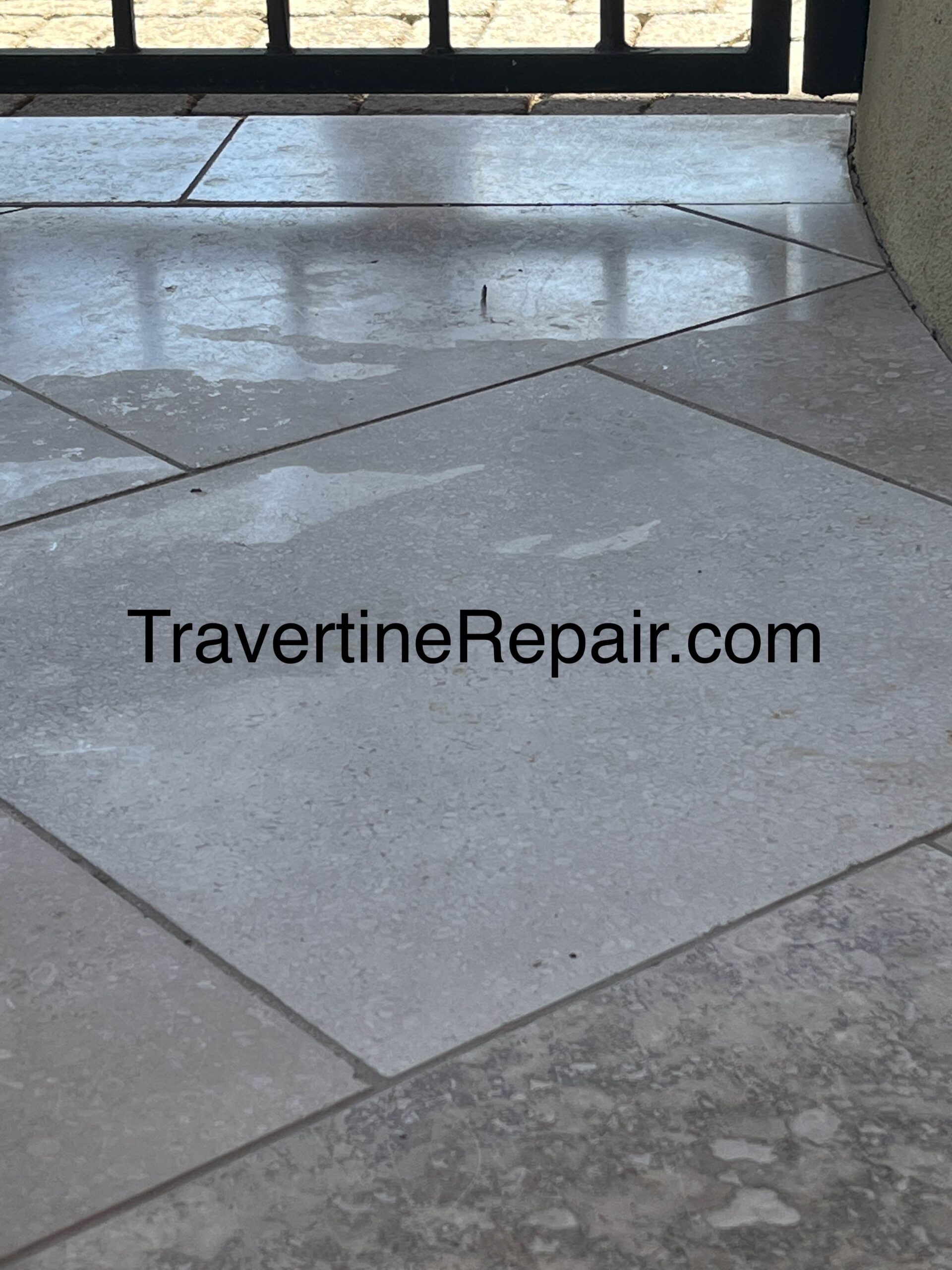Travertine_Paver_Patio_Etching_Stain_Before_Polishing